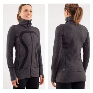 ✨LULULEMON In Stride Jacket Black Sz 4